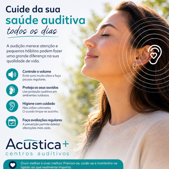 Como cuidar da saúde auditiva: hábitos que fazem a diferença